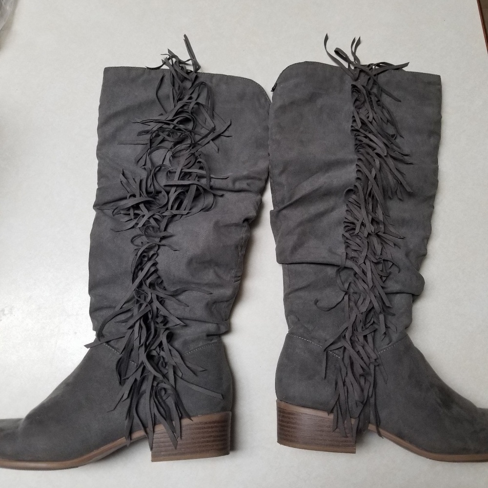Fringe Boots